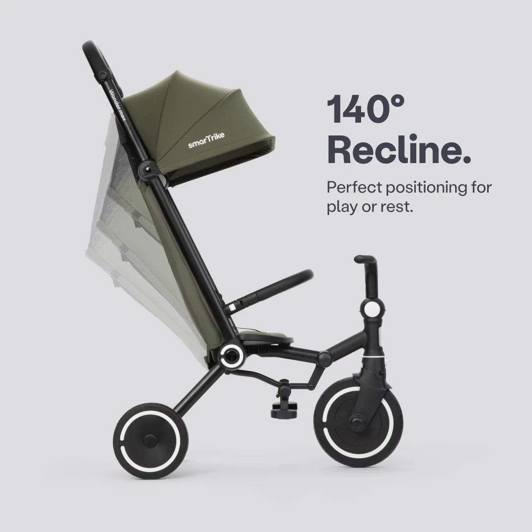 Smartrike Wonder Max 140 Degree Recline Feature