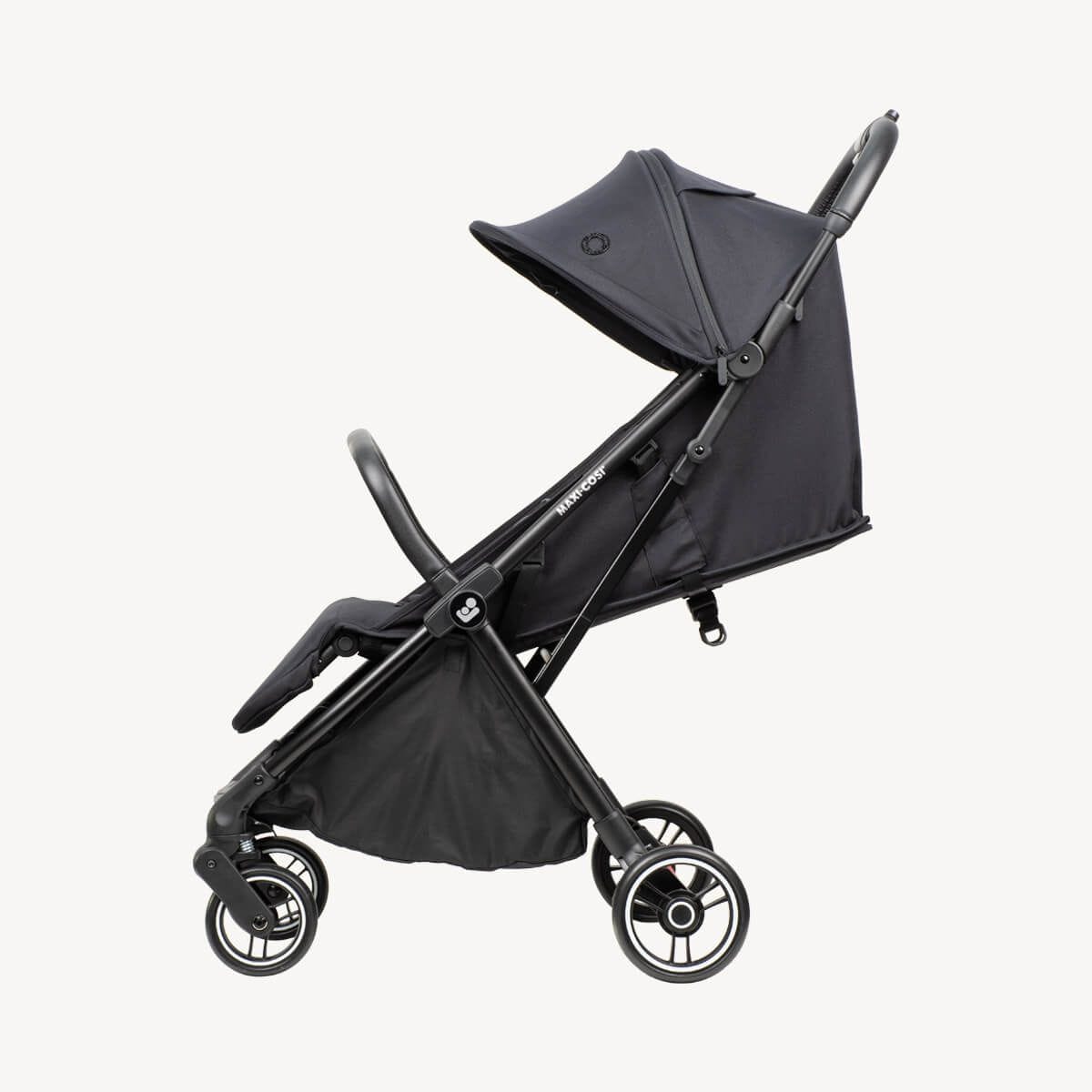 Maxi Cosi Leya Stroller Essential Black Lie Flat 02