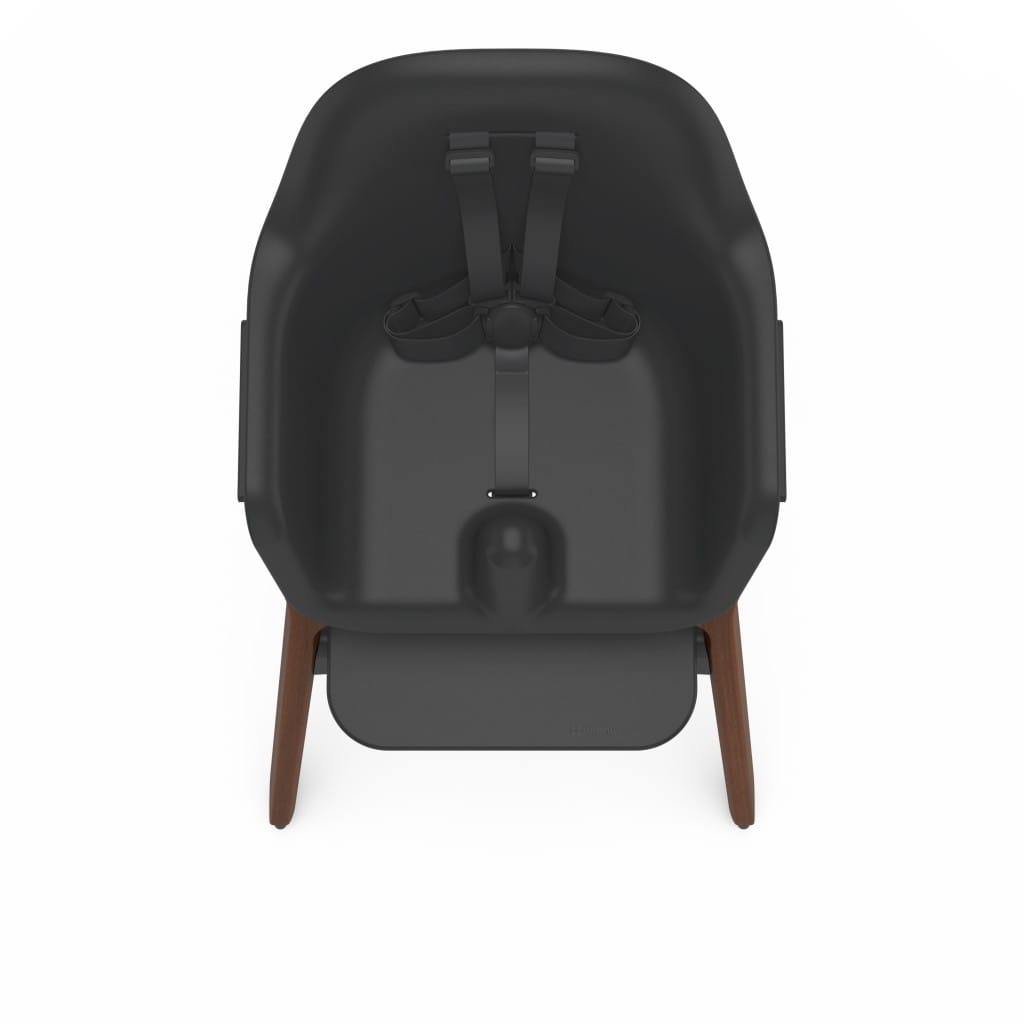 Uppababy Ciro V2 Highchair Mason Black Walnut Frame Overhead No Tray
