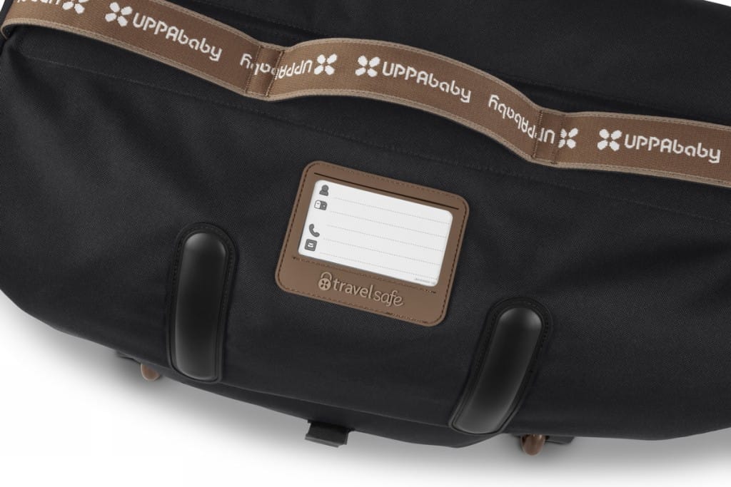 Uppababy Travel Bag Vista Cruz Luggage Tag Pocket Detail