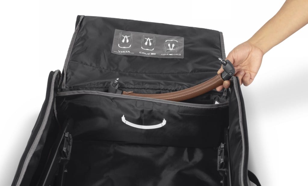 Uppababy Travel Bag Vista Cruz Padded Bumper Bar Pocket